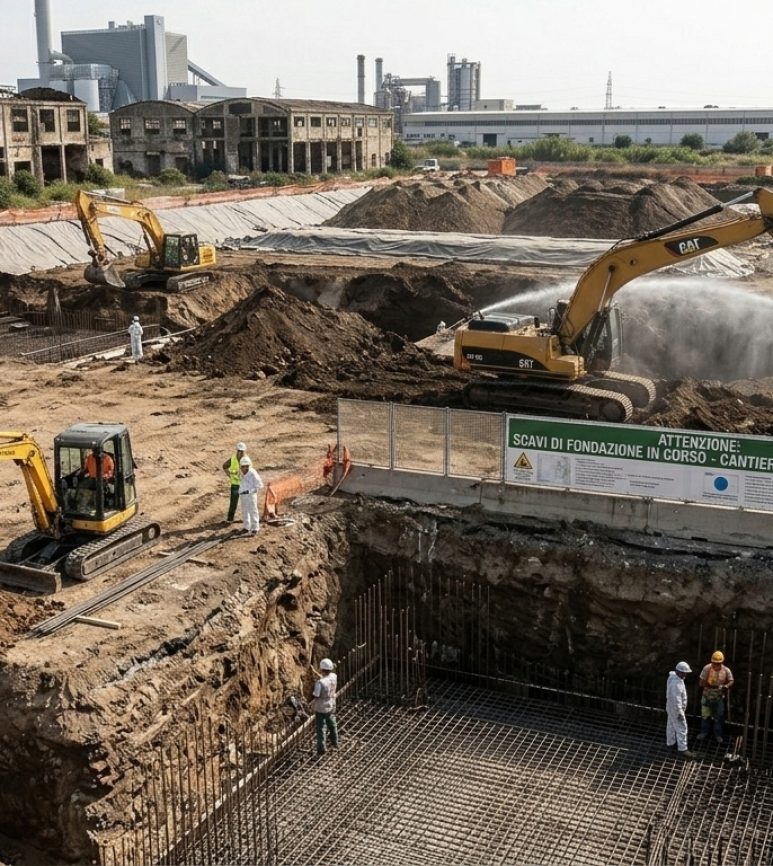 scavi di fondazione